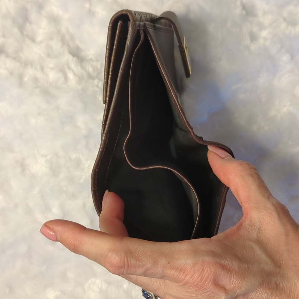 Salvatore Ferragamo Brown Wallet - Picture 9 of 9